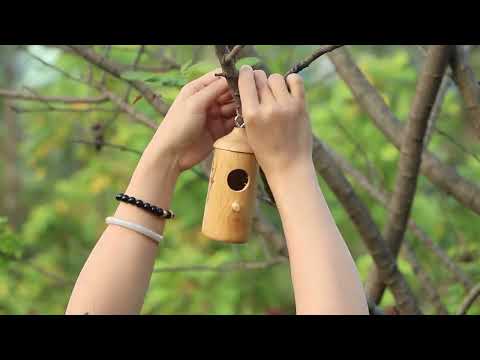 Sherem Wooden Hummingbird House
