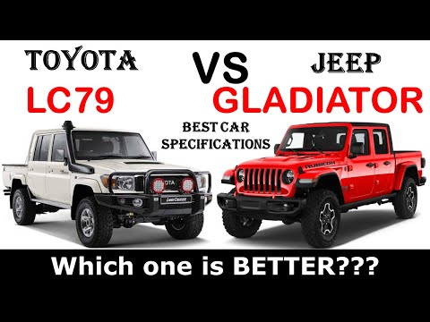 ALL NEW Toyota LANDCRUISER LC79 Vs ALL NEW Jeep GLADIATOR | Which one is better ?