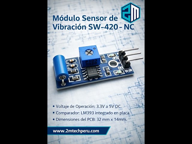 Vídeo relacionado con Heevhas SW-420 Módulo de sensor de vibración Módulo de sensor 3 piezas