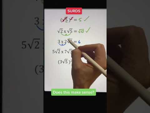 surds | #maths #mathematics #math #surds #gcsemaths #gcsemathsrevision