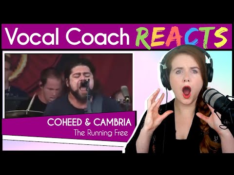 Vocal Coach reacts to Coheed and Cambria - The Running Free (Claudio Sanchez Live)