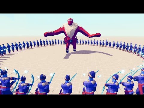 100x ICE ARCHERS vs EVERY UNIT - Totally Accurate Battle Simulator - TABS