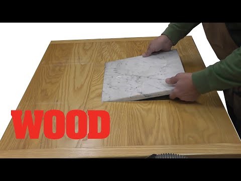 How to Inlay a Tile into a Tabletop - WOOD magazine