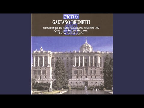 Quintet No. 1 for 2 Violins, Viola, Bassoon and Cello, Op. 2: III. Andante