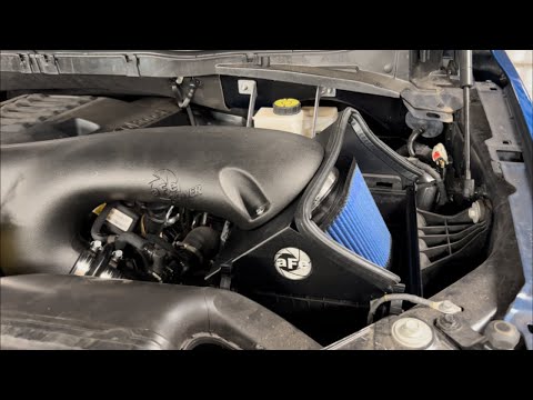 AFE Rapid Induction Intake Install 2021 Ford F150 Ecoboost