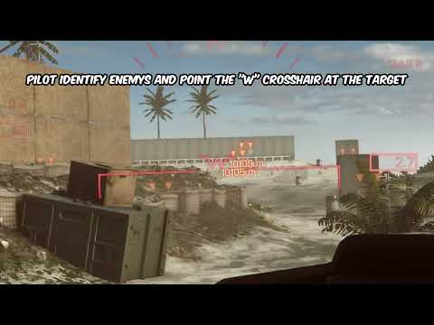 Battlefield 4 - How Gunners Should Aim In Transport Helicopter #shorts