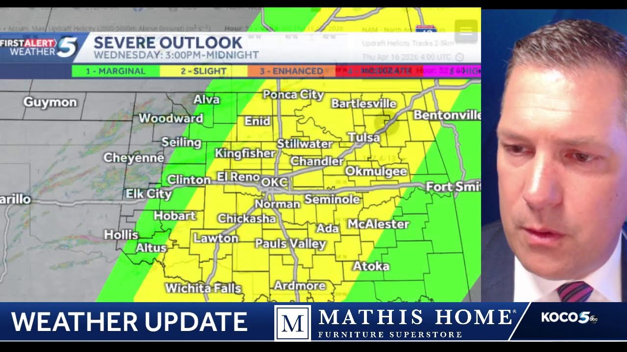 Tornado threat changes for Tues and Weds