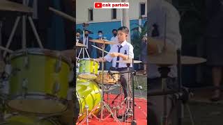 Download lagu BENDERA - COVER COKELAT || DRUMMER MUDA KEREN!!! #shorts mp3