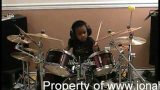 Rush - Tom Sawyer, Drum Cover, 4 Year Old Drummer