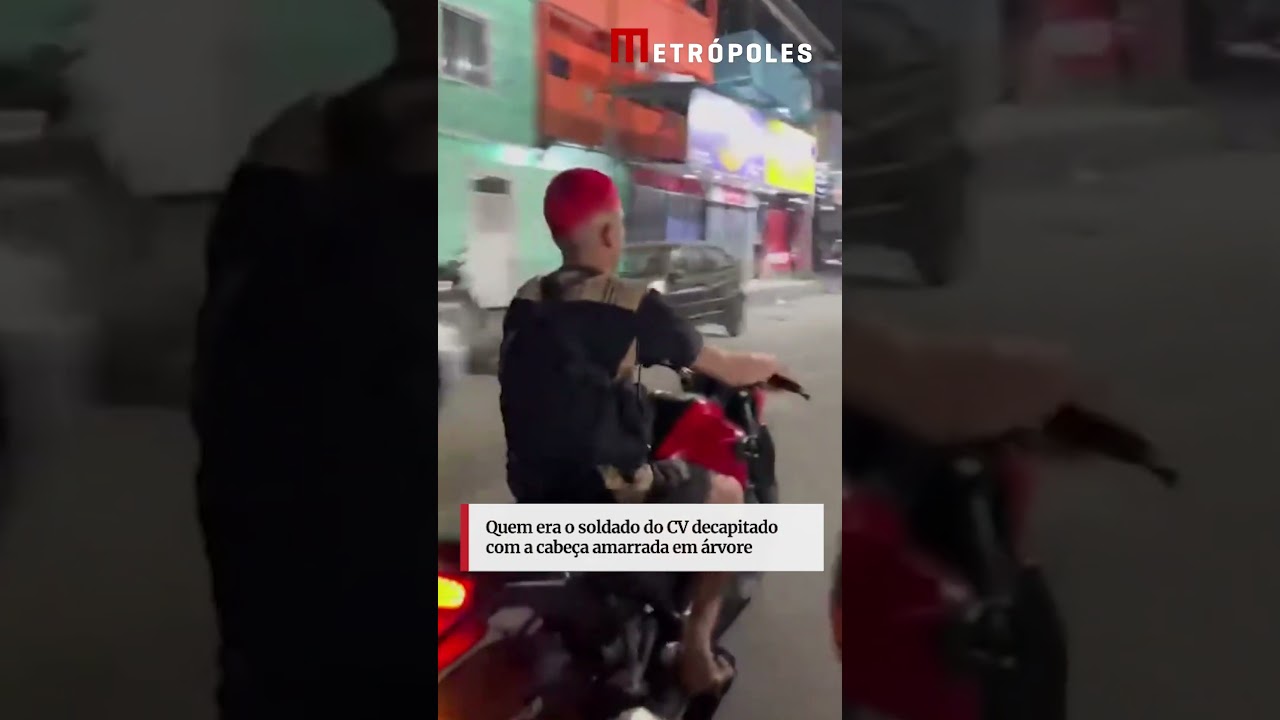 Quem era o soldado do CV decapitado com a cabeça amarrada em árvore