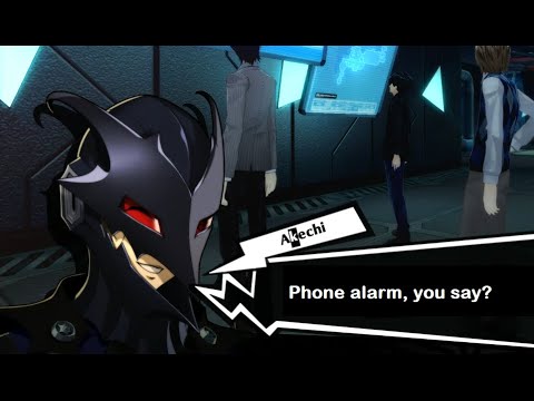 Akechi's voice as phone alarm?
