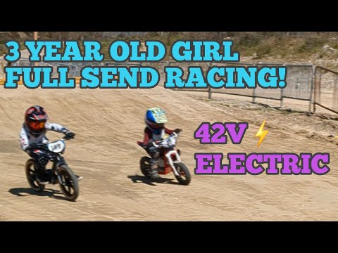 3 Year Old Dirtbike Inspiration - Pushing The Limits! Oset 12.5r Modified Vs Stacyc Mod