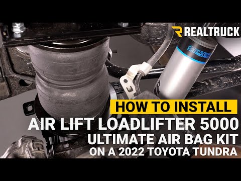 How to Install Air Lift LoadLifter 5000 Ultimate Air Bag Kit on a 2022 Toyota Tundra