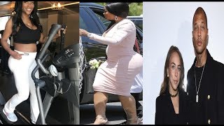 Blac Chyna's Pregnancy Rumors Heat Up + kenya moore shows baby bump & felon bae welcomes baby boy💵💰