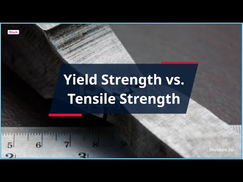 Yield Strength vs. Tensile Strength