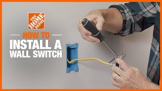 How to Add a Wall Switch to a Ceiling Fixture | The Home Depot