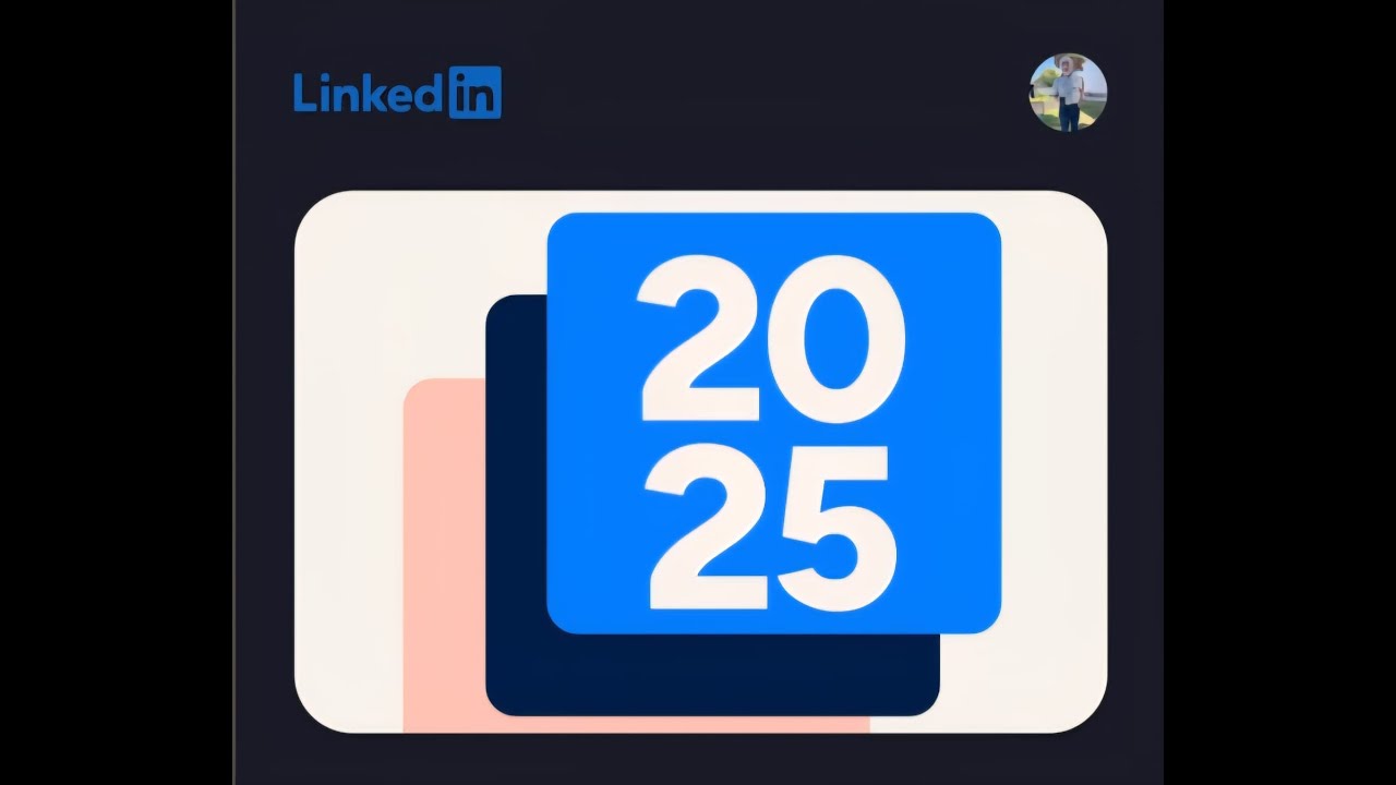 What Linkedin Thinks About My 2025 Activity — Watch on YouTube