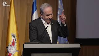 ראש הממשלה נתניהו בסיכום הסקירה הביטחונית לשרי הממשלה: "ההישגים של צה״ל מאוד מרשימים." (עדכוני משרד ראש הממשלה) - התמונה מוצגת ישירות מתוך אתר האינטרנט יוטיוב. זכויות היוצרים בתמונה שייכות ליוצרה. קישור קרדיט למקור התוכן נמצא בתוך דף הסרטון