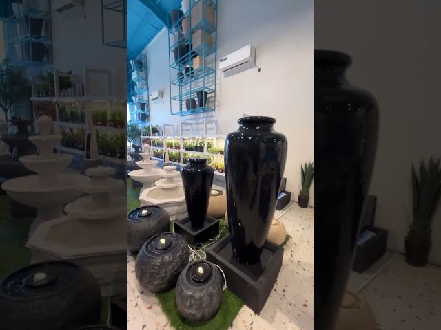 نافورة برج بابل السوداء.