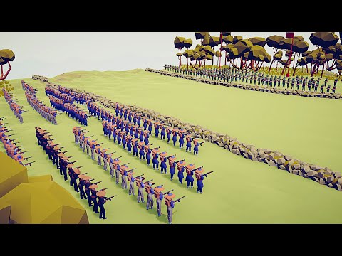 US ARMY vs VIETNAM ARMY - Totally Accurate Battle Simulator | TABS