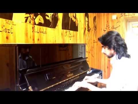 Wahid Saberi's song DO MAWJOOD played by Milad Yousufi (Afghan Pianist).