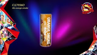 Dymovnica Smoke Turbo 40s oranžová 1ks (škrkacie)