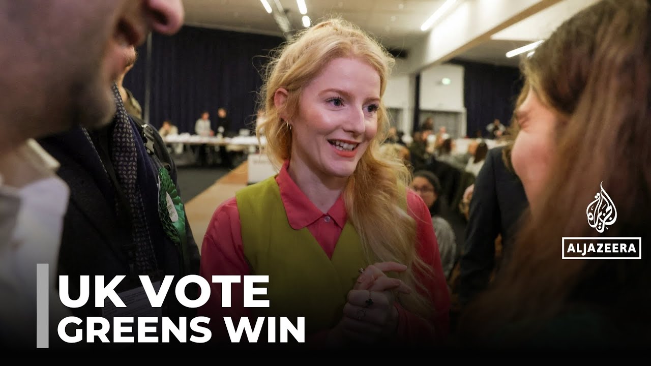 UK by-election surprise victory: Green party wins in traditionally labour constituency