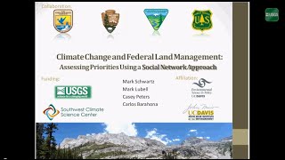 Climate Change and Land Management: Social Network Analysis