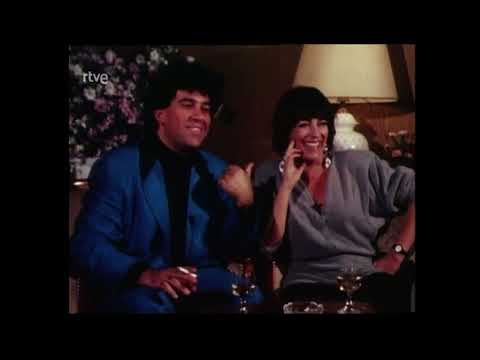 Almodóvar y Carmen Maura en el Festival de Berlín 1987