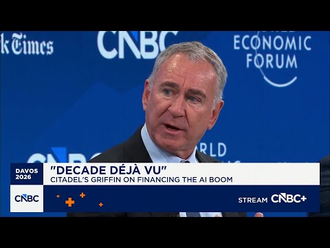 'Decade déjà vu': Highlights from WEF panel with Larry Fink, Ken Griffin and Christine Lagarde