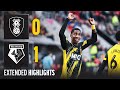Extended Highlights 🎞️ | Rotherham United 0-1 Watford