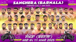 Sanghera (Barnala) Kabaddi Cup 11 Jan 2025