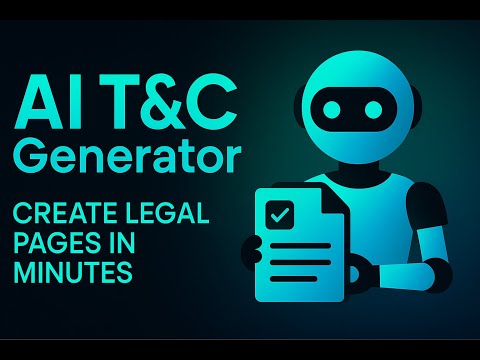 T&C Generator demo video