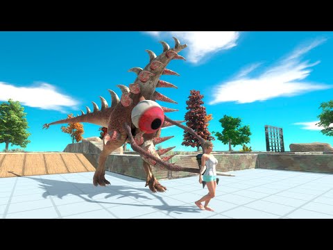 Escape from the Bone Alien - Animal Revolt Battle Simulator