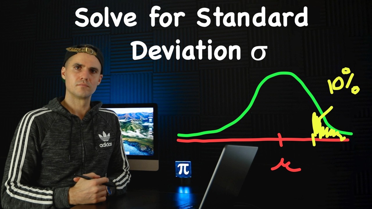 QMS 210 (TMU) Toronto Metropolitan University - Solve for Standard Deviation