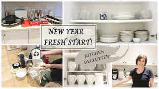 New Year New Start | Kitchen Refresh 2022 | Kitchen Organize & Declutter