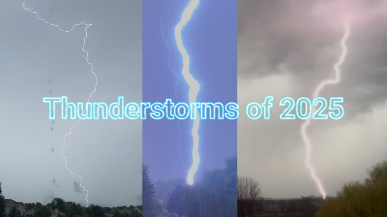 Thunderstorms of 2025 | A Recap