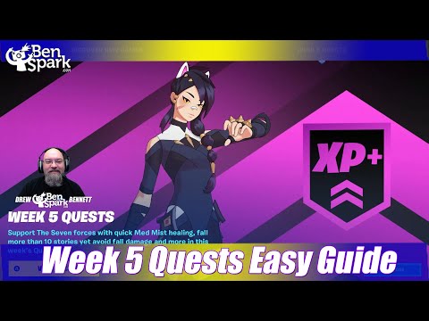 All Week 5 Seasonal Quests - Easy Location Guide - Fortnite Chapter 3 Season 2