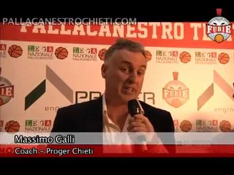 29^ giornata serie A2 silver Proger Chieti   Viola Reggio Calabria Coach Galli