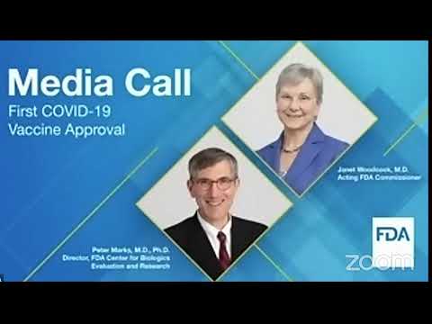 WATCH LIVE: FDA discusses approval of first COVID-19 vaccine