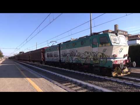 L'ultimo passaggio a Pomezia del E655.408 in servizio!