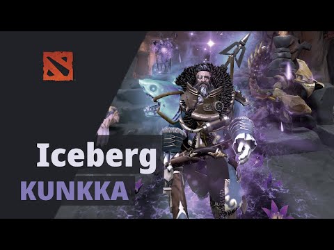 Iceberg plays Kunkka Dota 2 Full Game