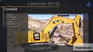 Bageri gusjeničari Caterpillar 6015B