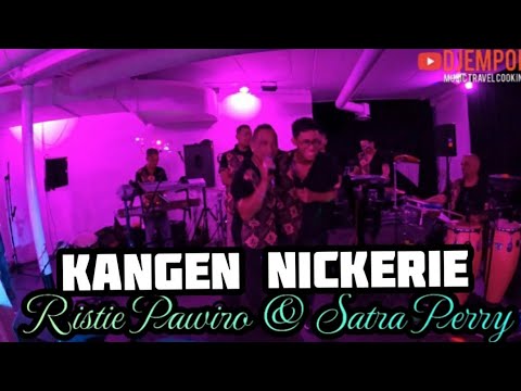 Muziekformatie The Friends, Kangen Nickerie (cover Didi Kempot) vocals Ristie Pawiro & Satra Perry
