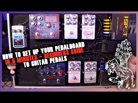 How To Set Up Your Pedalboard in 5 Minutes   Beginners Guide To Guitar Pedals