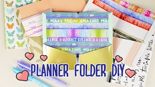 DIY Planner / Traveler's Notebook Folder