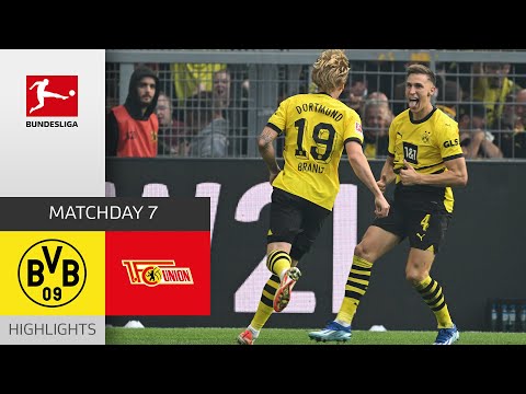 What A Goal From Schlotterbeck! | BVB - Union Berlin 4-2 | Highlights | MD 7 – Bundesliga