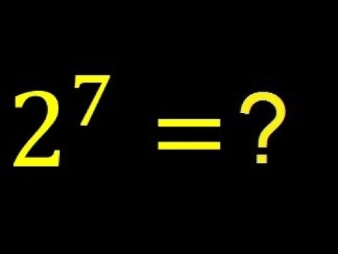 2 a la septima --- 2 a la 7