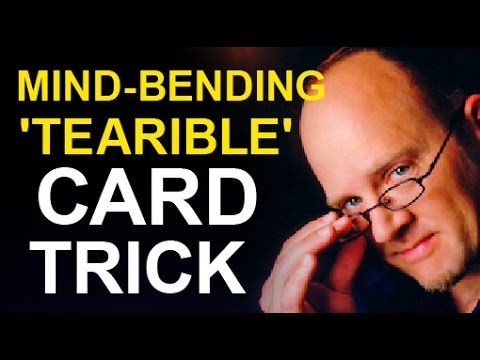 MYSTERIOUS 'TORN CARD' TRICK REVEALED