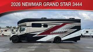 A preview image of the linked video showcasing 2026 Newmar Grand Star 3444